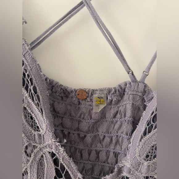 Free People Adella Maxi Dress purple size Medium - Picture 3 of 10